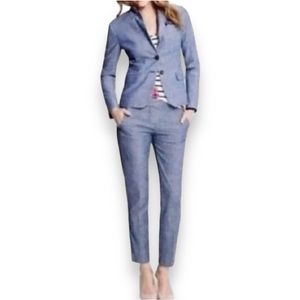 J. Crew Factory Light Blue Pantsuit